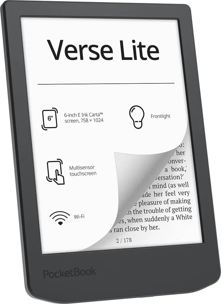 Електронна книжка PocketBook Verse Lite (PB619), Сірий - фото 2
