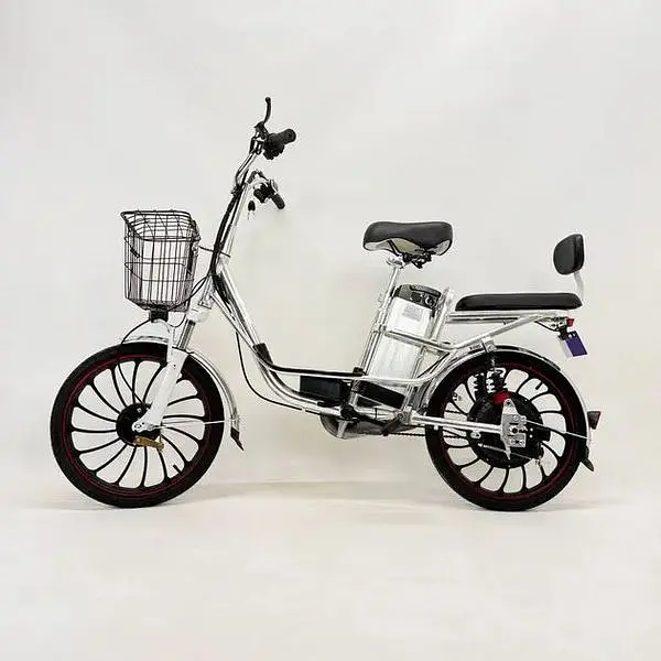 Електровелосипед E-scooter V3 двомісний 20 дюймів 450W 48V 16Ah + PASS-система - фото 2
