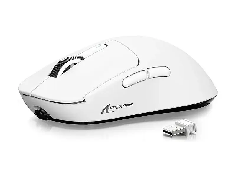 Миша Attack Shark X3 White - фото 2