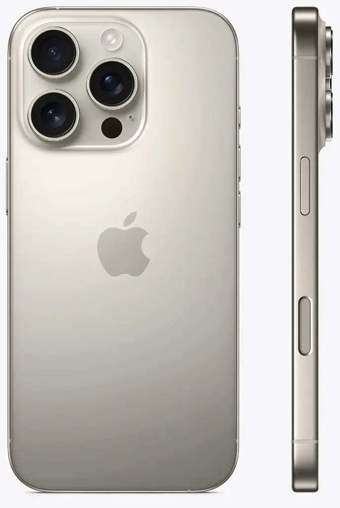 Смартфон Apple iPhone 16 Pro 256 GB Natural Titanium MYNL3 - фото 2
