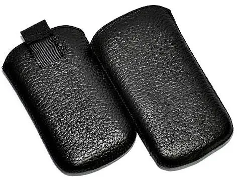 Чехол-карман футляр для Nokia 206 черный - фото 2
