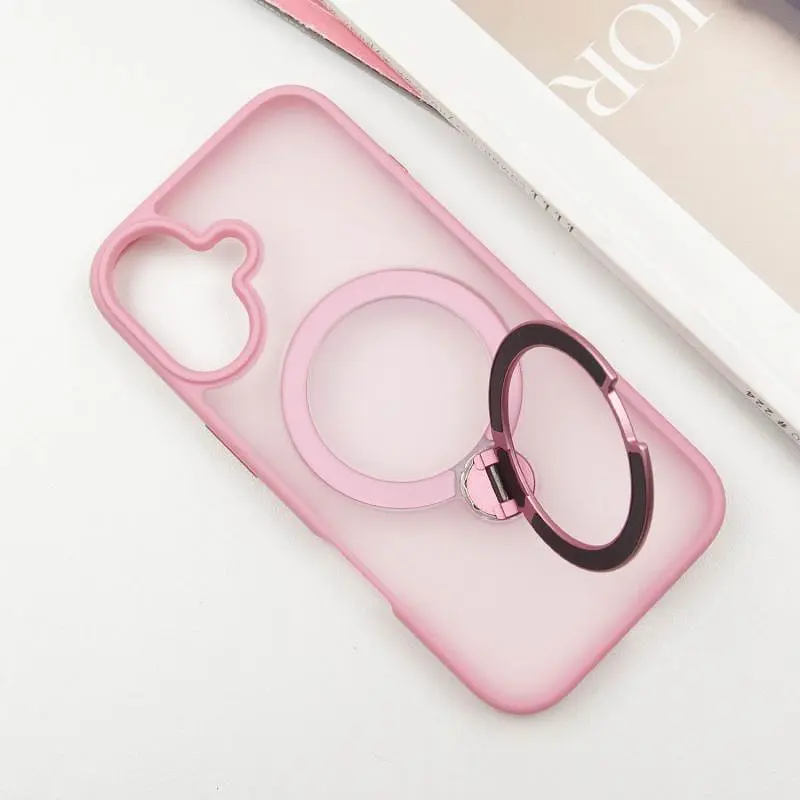 Чохол Ummi Colorful with MagSafe HQ Ring для Apple iPhone 16 (6.1) Pink - фото 3