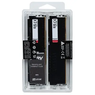 Модуль пам'яті для комп'ютера DDR5 16GB (2x8GB) 6000 MHz Beast Kingston Fury (ex.HyperX) (KF560C36BBEK2-16) - фото 3
