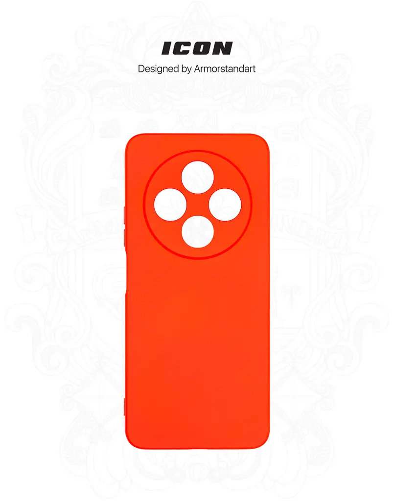 Чехол ArmorStandart ICON для Xiaomi Redmi 14C 4G / Redmi A4 / Poco C75 с защитой камеры, красный (ARM79366) - фото 3