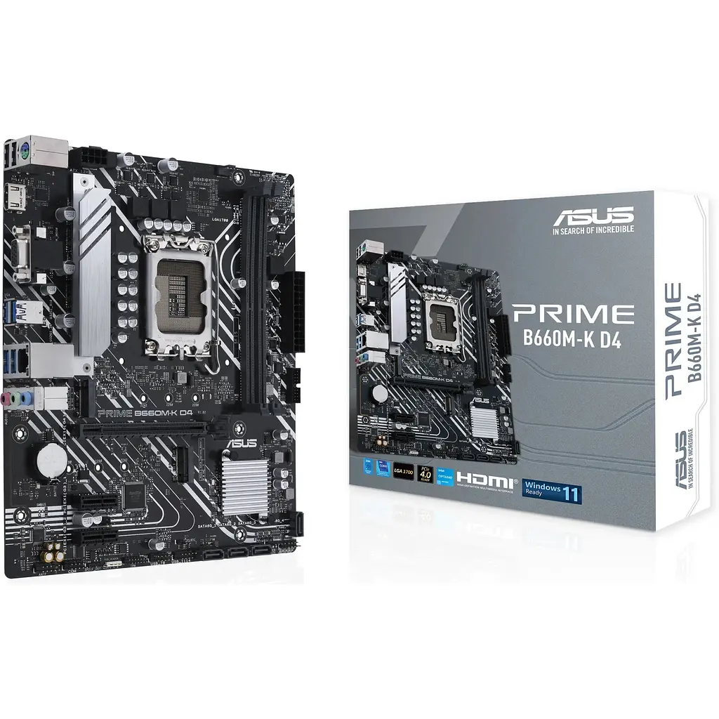 Материнська плата Asus Prime B660M-K D4 Socket 1700 - фото 2
