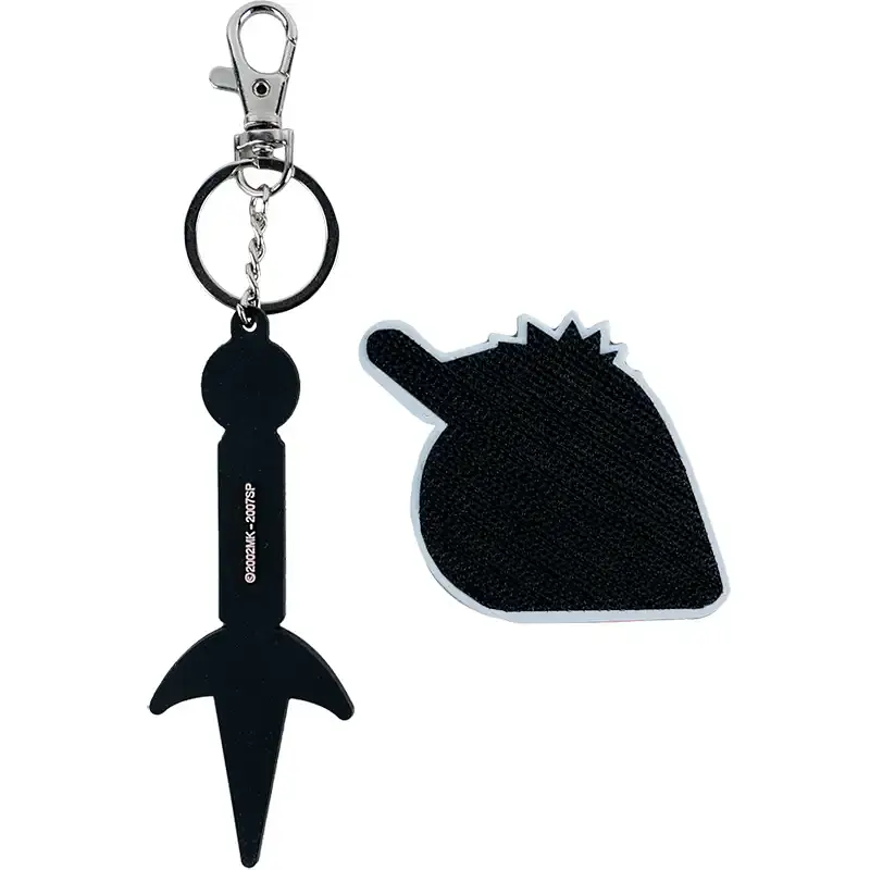 Набор бейдж на липучке и подвеска Kite Naruto NR24-3010-2 - фото 3