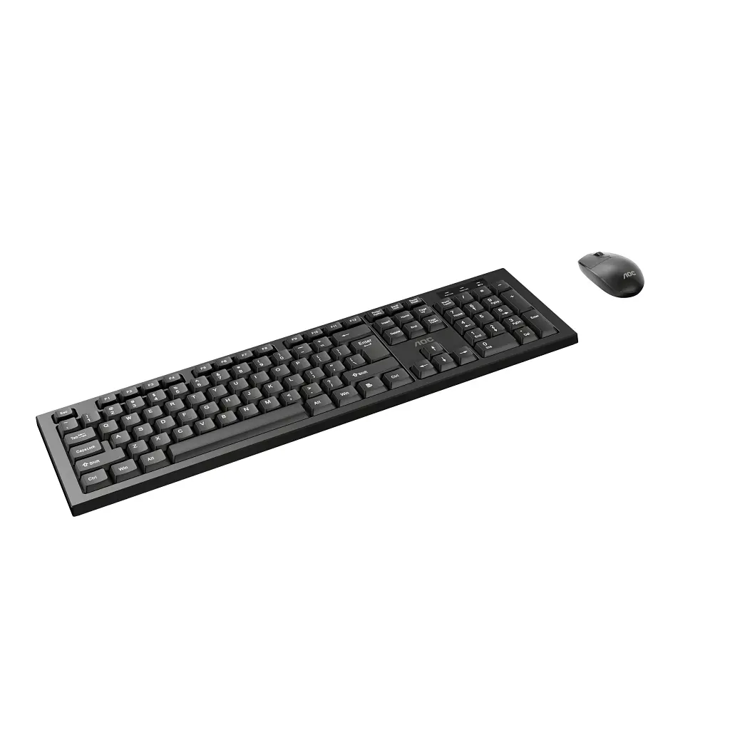 Комплект AOC KM210B Wireless UA Black (KM210B/97) - фото 7