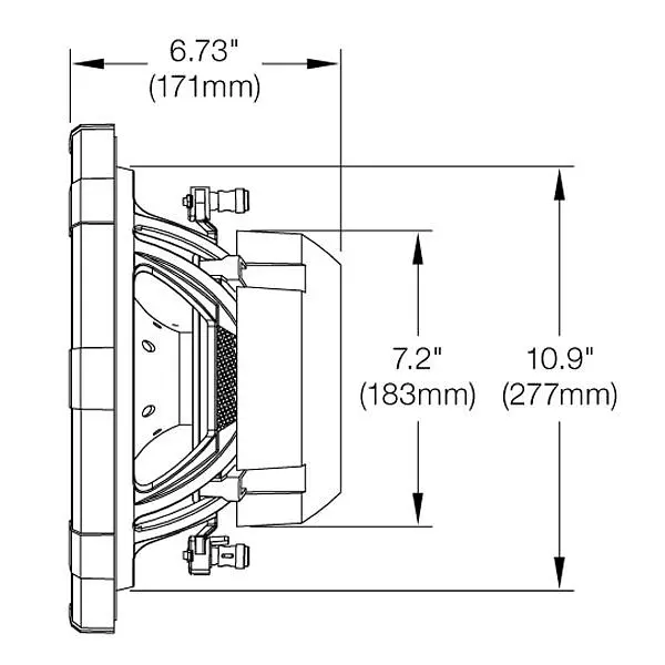 Сабвуферный динамик JBL MS-12SD4 - фото 4