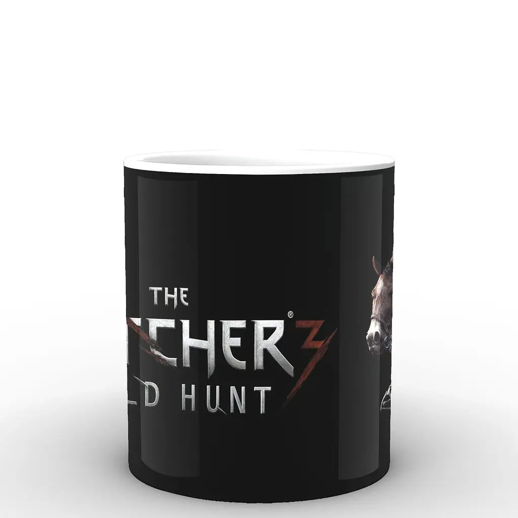 Кружка GeekLand The Witcher Ведьмак лого TW.02.008 330 мл белая - фото 3