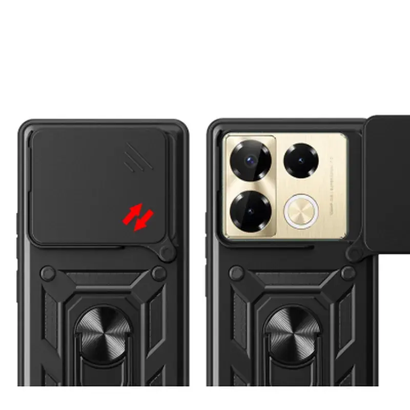 Чохол до мобільного телефона BeCover Military Infinix Note 40 Pro (X6851) Black (712160) - фото 2