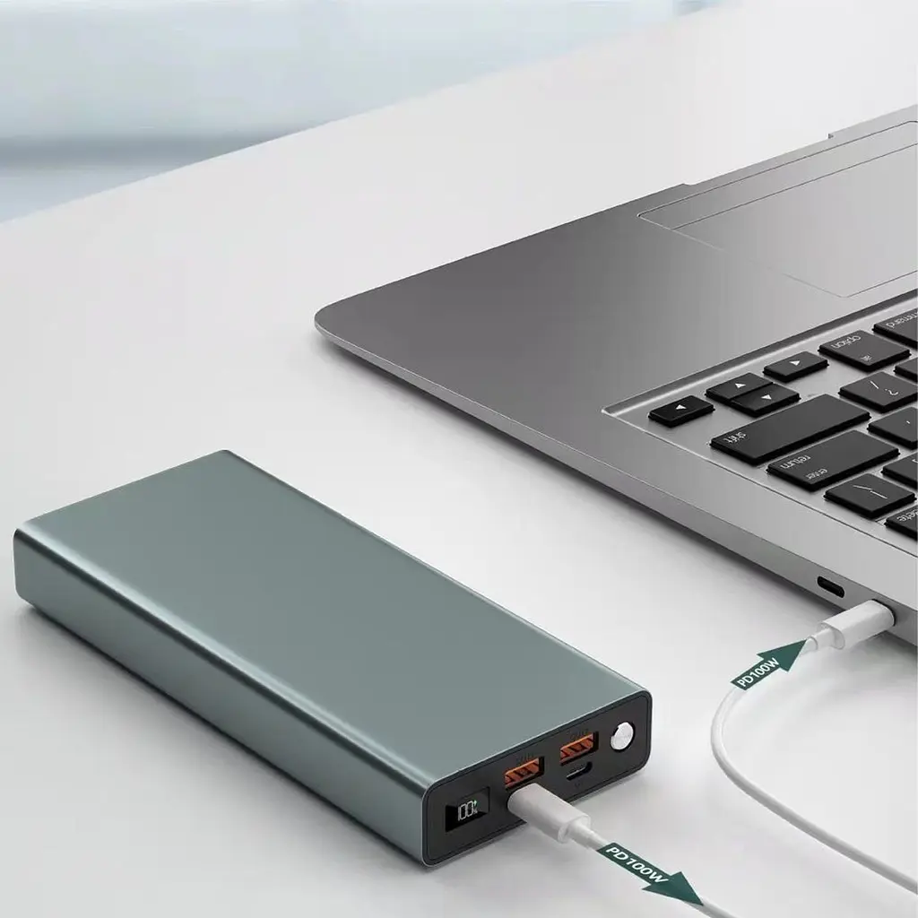 Повербанк TheGeneral Trivor 27000 mAh графитовый (40012122-11) - фото 5