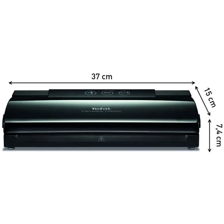 Вакууматор Tefal Classic для пакетов 35 см черный (VT254070) - фото 12