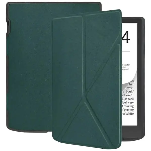 Обложка Ultra Slim Origami BeCover для PocketBook 743G InkPad 4/InkPad Color 2/InkPad Color 3 (7.8") Dark Green (713084) - фото 2