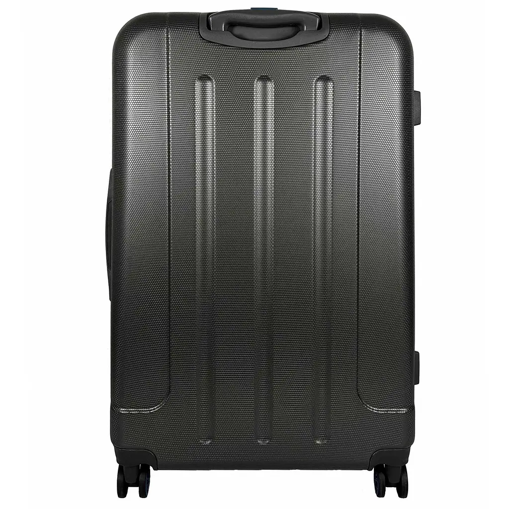 Валіза велика Semi Line T5736-3 28 дюймів ABS/текстиль 70×48×29,5 см Темно-коричневий/Сині лінії - фото 4