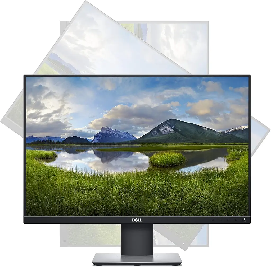 Монітор Dell P2421 (24" IPS/1920x1200/16:10/300кд/м2/5мс) (DP/HDMI/DVI/VGA/VESA) Б/В - фото 4