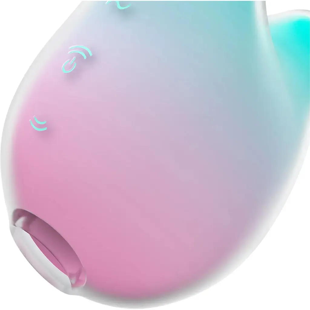 Вакуумний стимулятор Satisfyer MerMaid Vibes Mint/Pink - фото 3