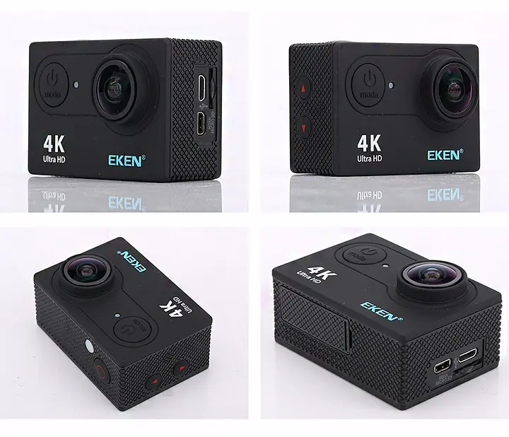 Екшн камера Eken H9R 4k Wi-Fi Black Original - фото 3