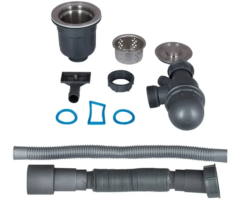 Кухонна мийка Lidz H5050B PVD 3.0/1.0 мм LDH5050BPVD3008 - фото 7