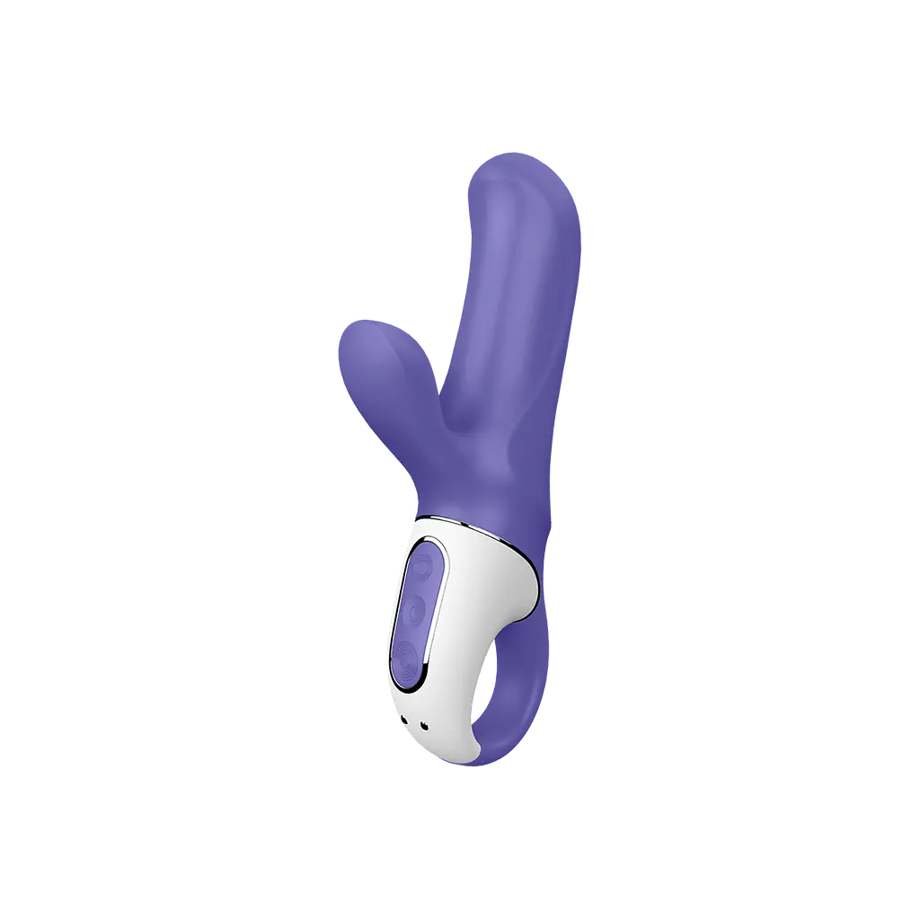 Вібратор-кролик Satisfyer Vibes Magic Bunny Гнучкий, 17.7х3.5 см фіолетовий