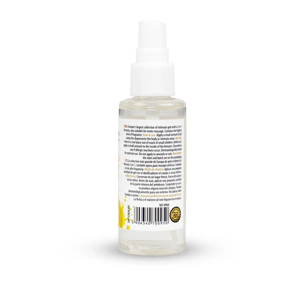 Лубрикант Boys Of Toys MyLove Aroma Series IntimMassage Lemon 2в1 та масажний гель, 50 мл - фото 5