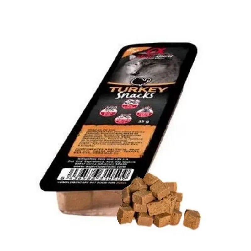 Alpha Spirit (Альфа Спирит) DOG Snacks Turkey - Полувлажное лакомство с индейкой для собак 50 г - фото 4
