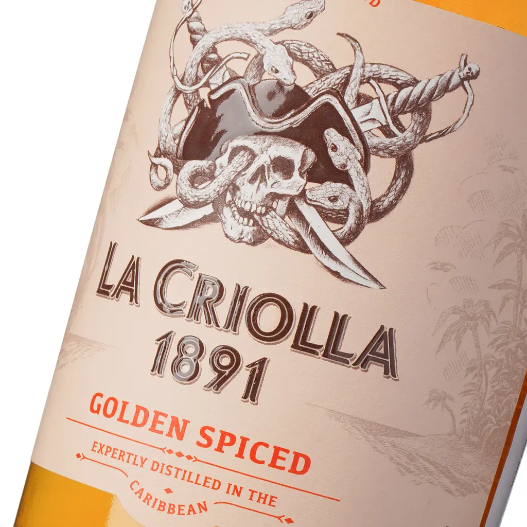 Напій алкогольний на основі рому Bardinet La Criolla 1891 Golden Spiced 35% 0.7 л - фото 5
