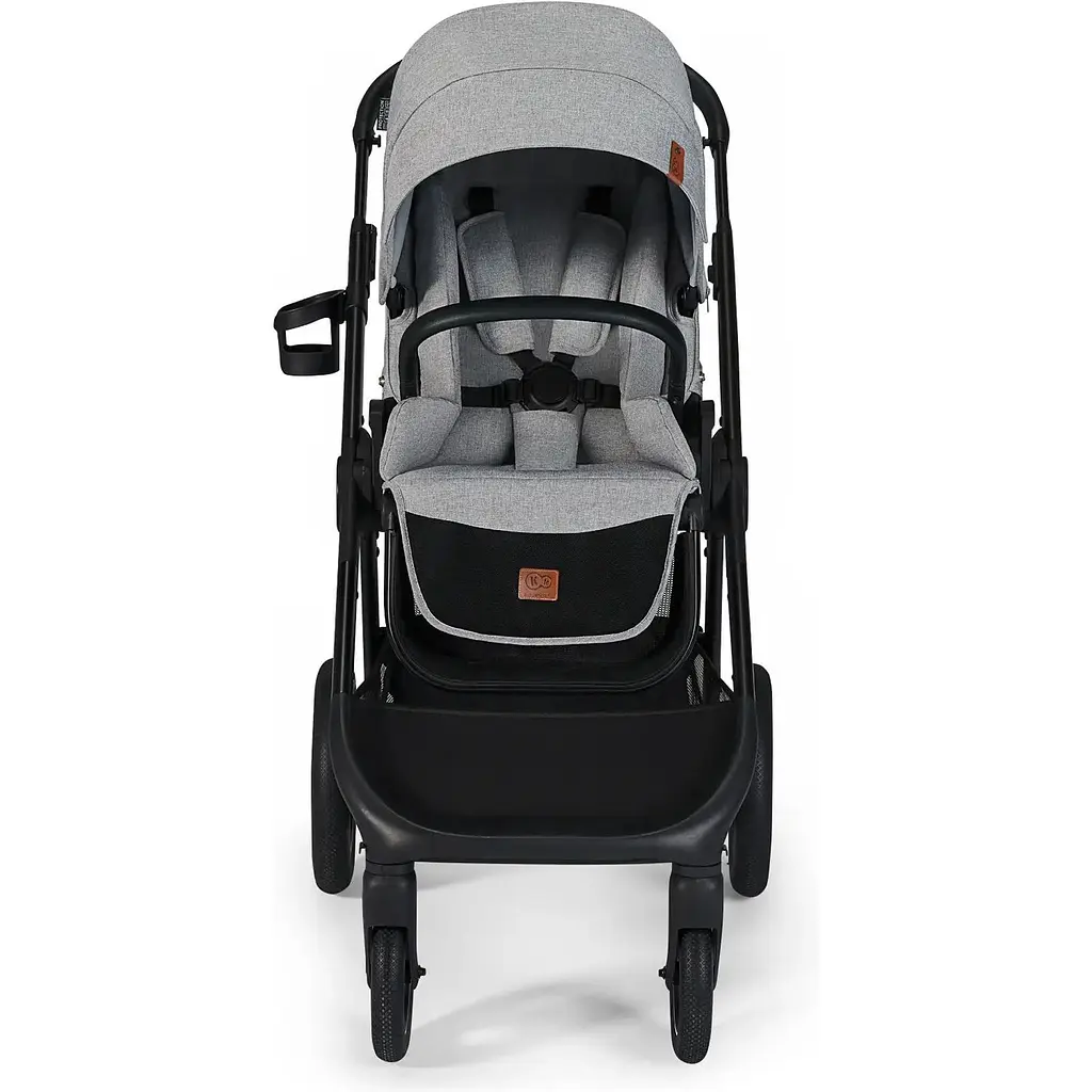 Універсальна коляска 2 в 1 Kinderkraft Everyday 2 Light Gray світло-сіра (00-00305224) - фото 5