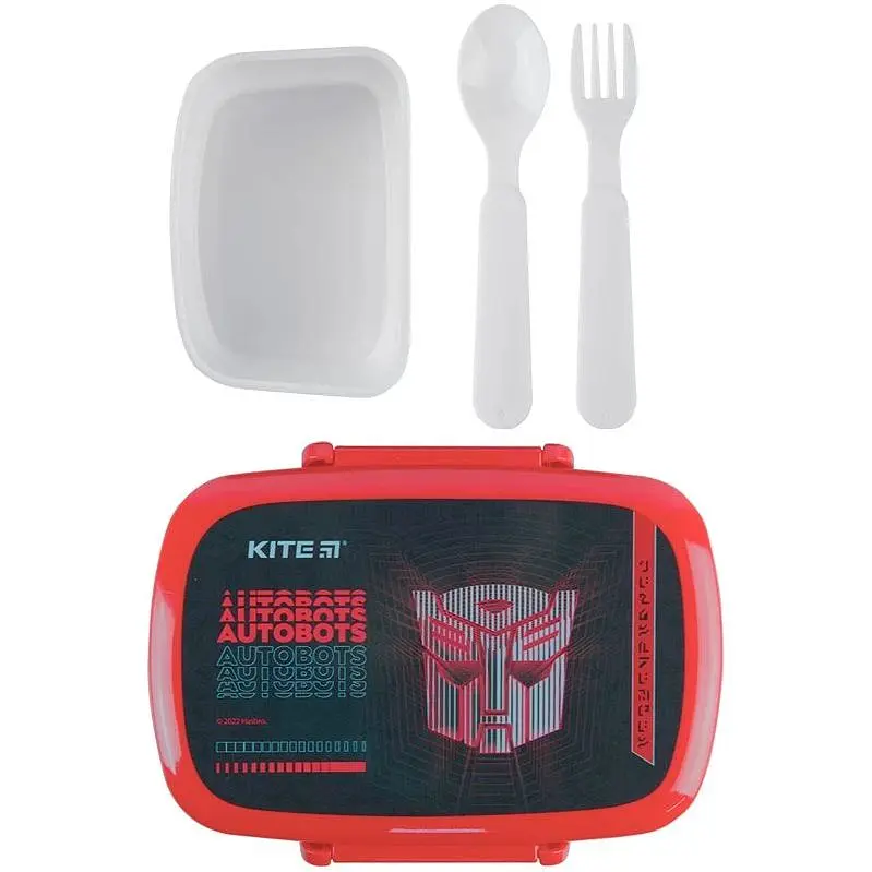 Ланч-бокс Kite Transformers з наповненням 750 мл чорний (TF22-163) - фото 4