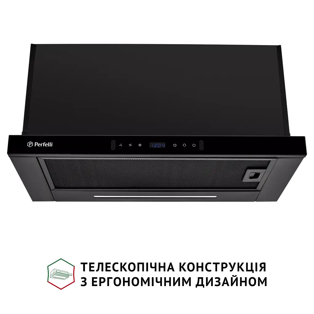 Витяжка телескопічна PERFELLI ISEO 6PWB NERO - фото 8