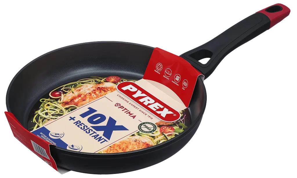 Сковорода Pyrex Optima 26 см класична kuh0016668 - фото 6