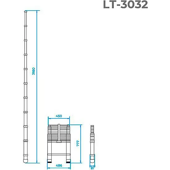 Стрем'янка Intertool LT-3032 [140456] - фото 3