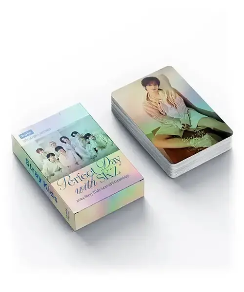 Ломо Карти Lomo Card China Stray Kids / SKZ Стрей Кідс голографічні СС C SK 07