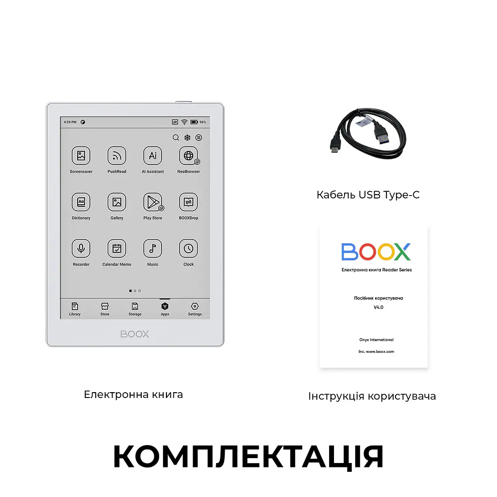 Электронная книга BOOX Go 6 White - фото 8