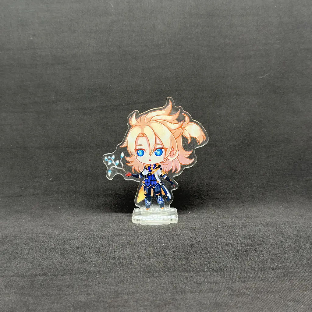 Акрилова колекційна фігурка Геншин Імпакт - Genshin Impact Chibi Альбедо10 см - фото 2