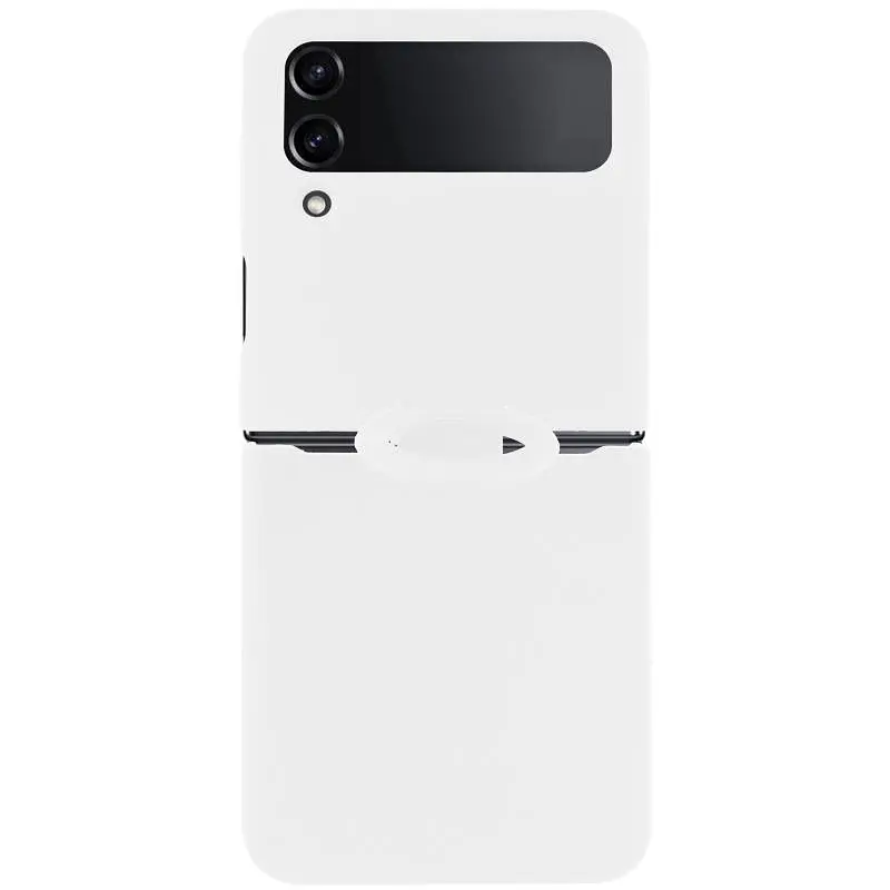 Чохол Foldables Silicone Cover Lakshmi (AAA) для Samsung Galaxy Z Flip4 Білий / White - фото 2