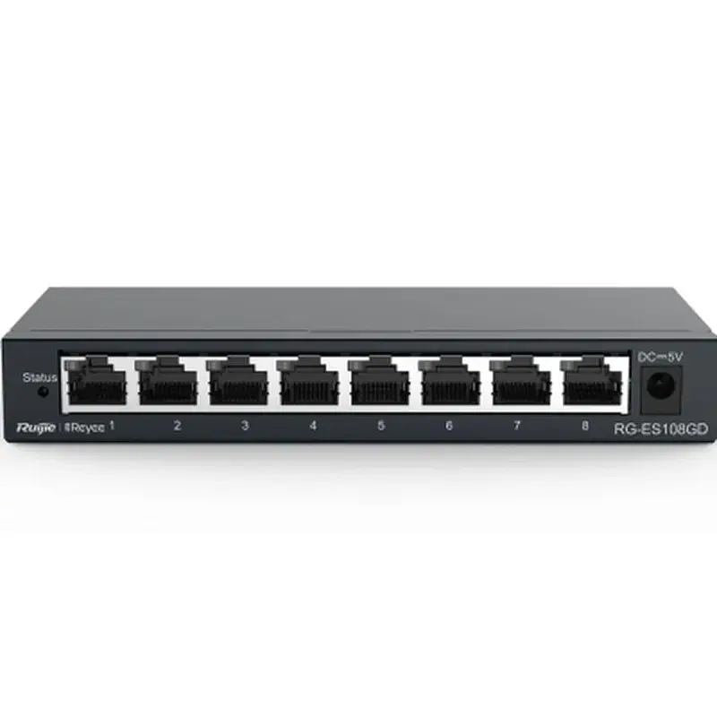 Комутатор мережевий Ruijie Networks RG-ES108GD - фото 3
