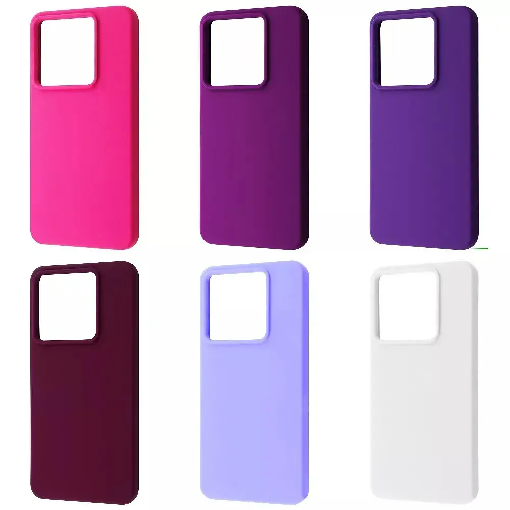 Чохол-накладка Wave Full Silicone Cover для Xiaomi Redmi Note 13 Pro 5G/Poco X6 5G White - фото 2