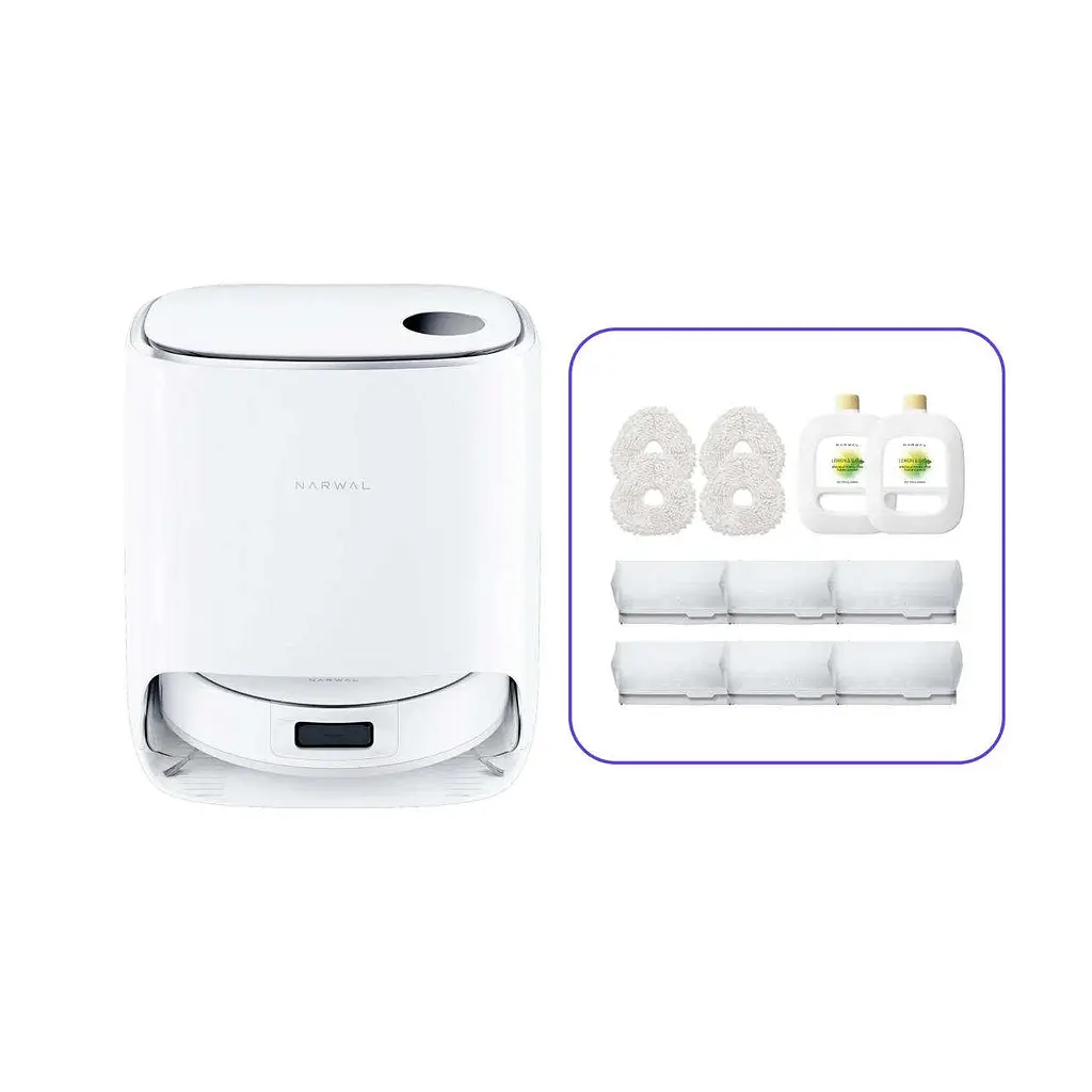 Робот-пилосос з вологим прибиранням Narwal Freo X Ultra Robot Vacuum and Mop Combo - фото 9