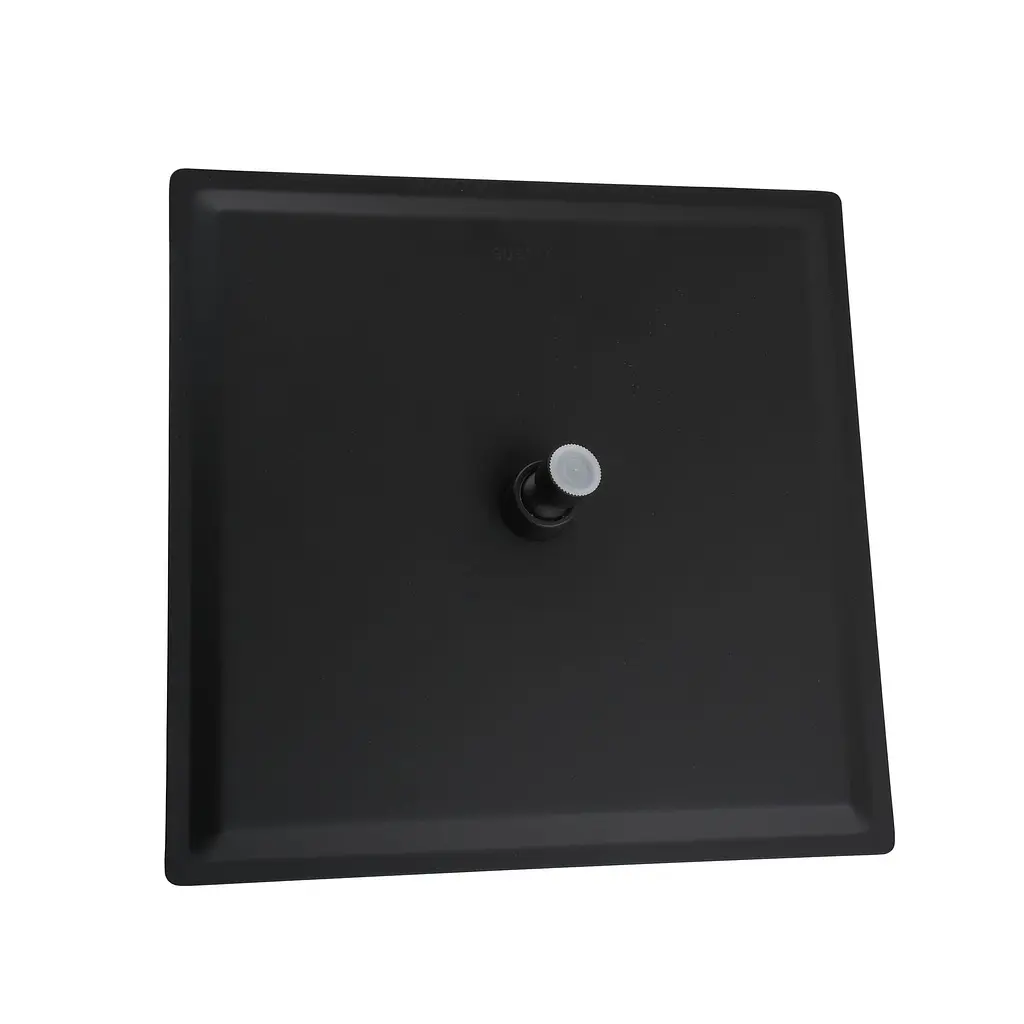 Верхній душ Globus Lux ST-0300-Q-BB, Чорний матовий - фото 3