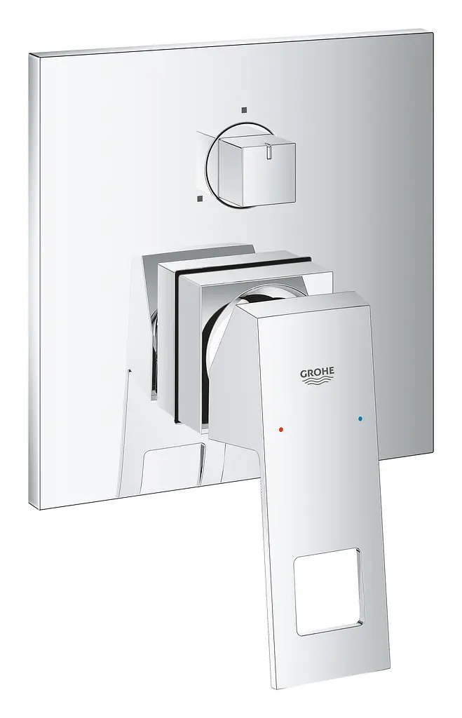Душова система прихованого монтажу Grohe Eurocube з Tempesta Cube 250 UA26417SC0, Хром - фото 3