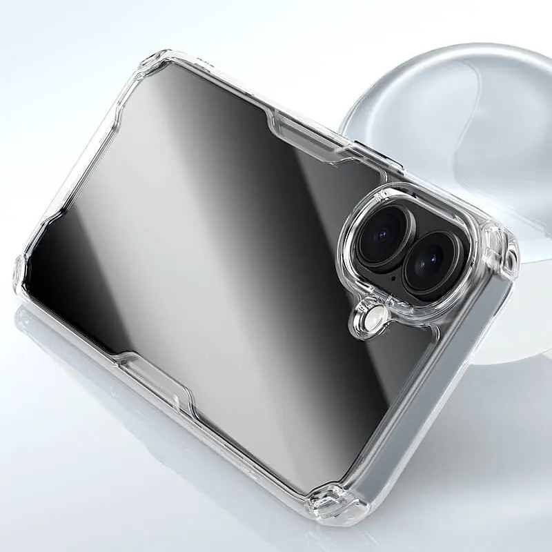 TPU чохол Nillkin Nature Pro Series для Apple iPhone 16 Plus (6.7) Безбарвний (прозорий) - фото 6