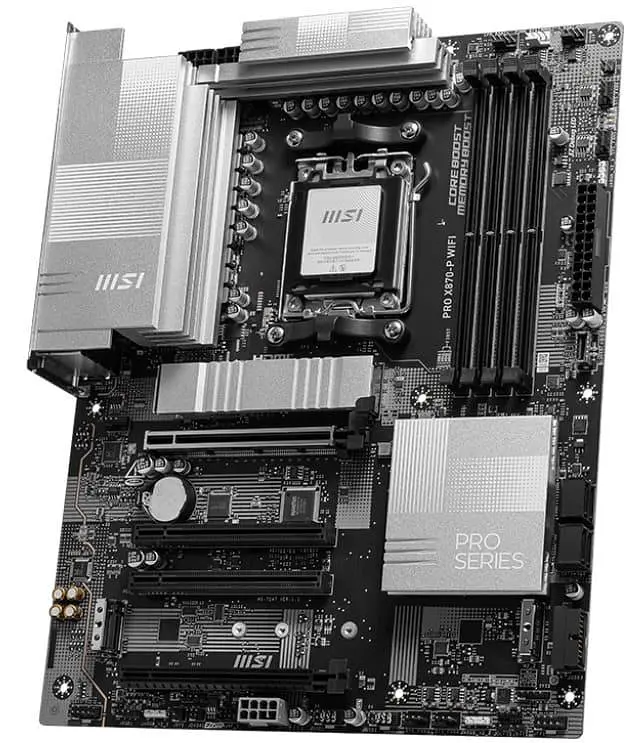 Материнська плата MSI PRO X870-P WIFI (PRO X870-P WIFI) (Socket AM5, AMD X870, ATX) - фото 2