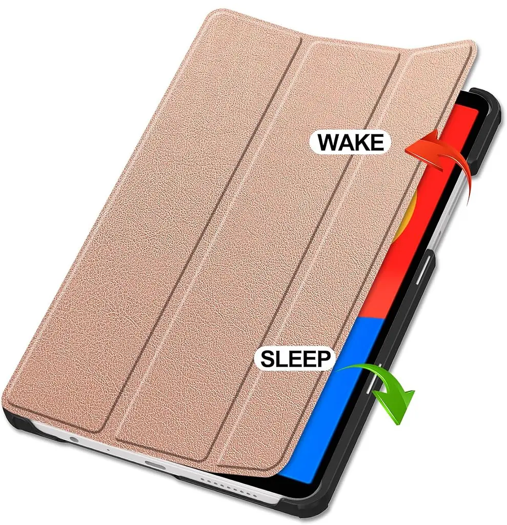 Чохол BeCover Smart Case для Xiaomi Redmi Pad SE 8.7" Рожево-золотистий (711909) - фото 4