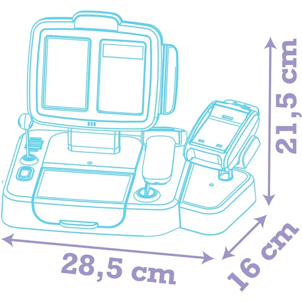 Каса супермаркету Smoby Toys Дісней Стіч 29x16x22 см (7600350119) - фото 4