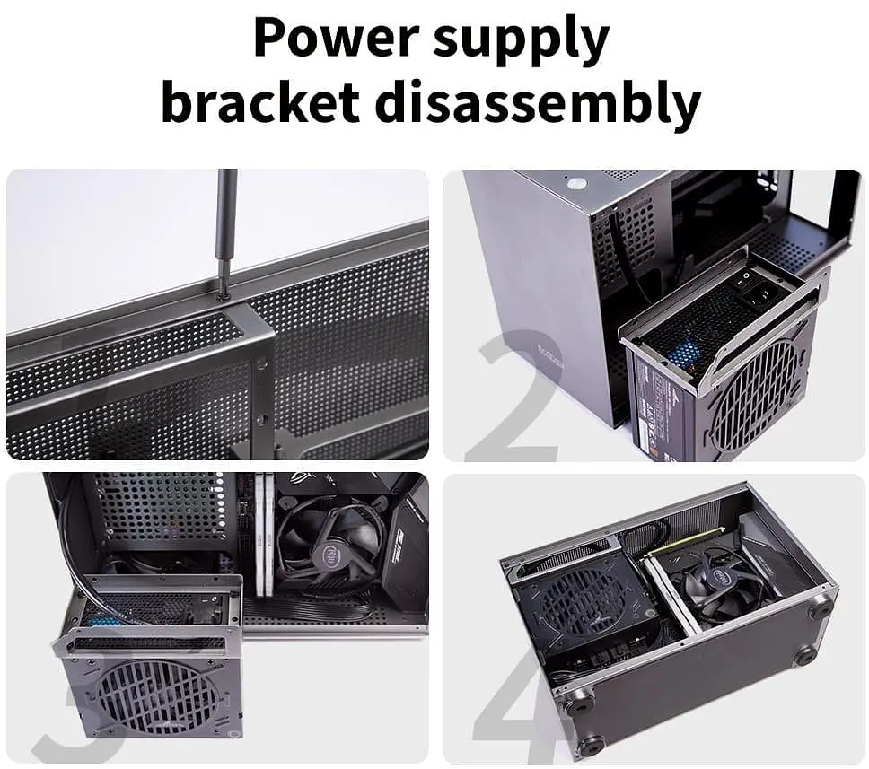 Корпус PcCooler MINI I100G PRO MESH сірий (MINI I100G PRO MESH) Без БЖ - фото 7