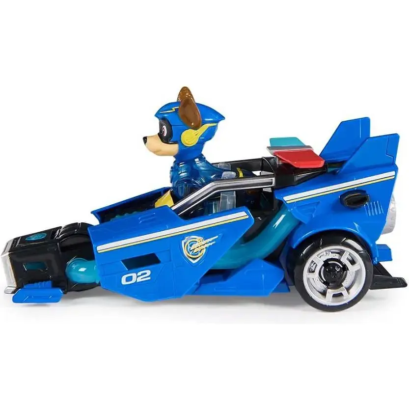 Рятувальний автомобіль - трансформер Paw Patrol Щенячий патруль. Мегакіно. з водієм Гонщик (SM17776/6467) - фото 3