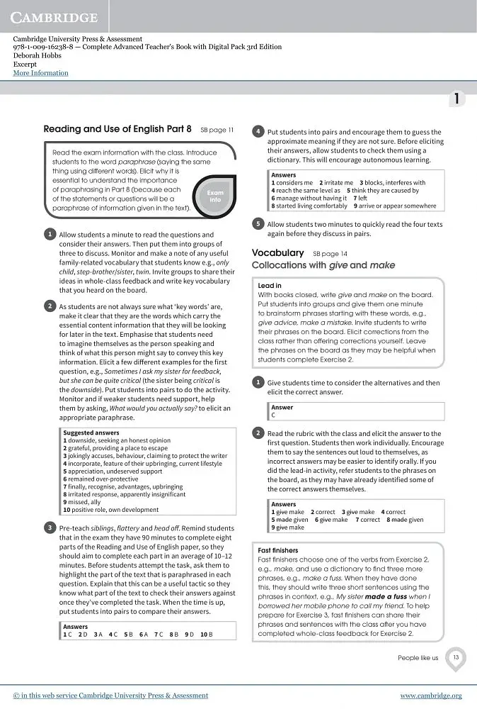 Complete Advanced. Teacher's Book with Digital Pack - фото 5