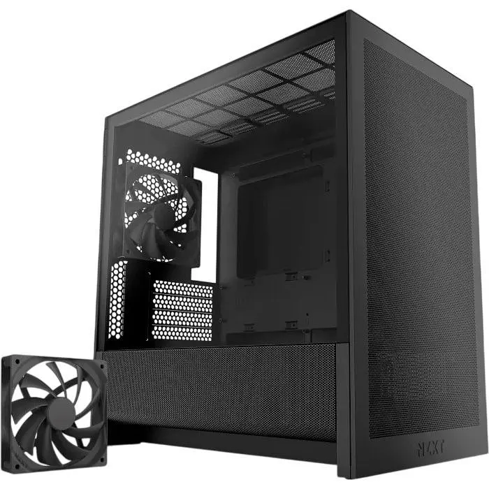 Корпус NZXT H3 Flow Black (CC-H31FB-01) [146843] - фото 2