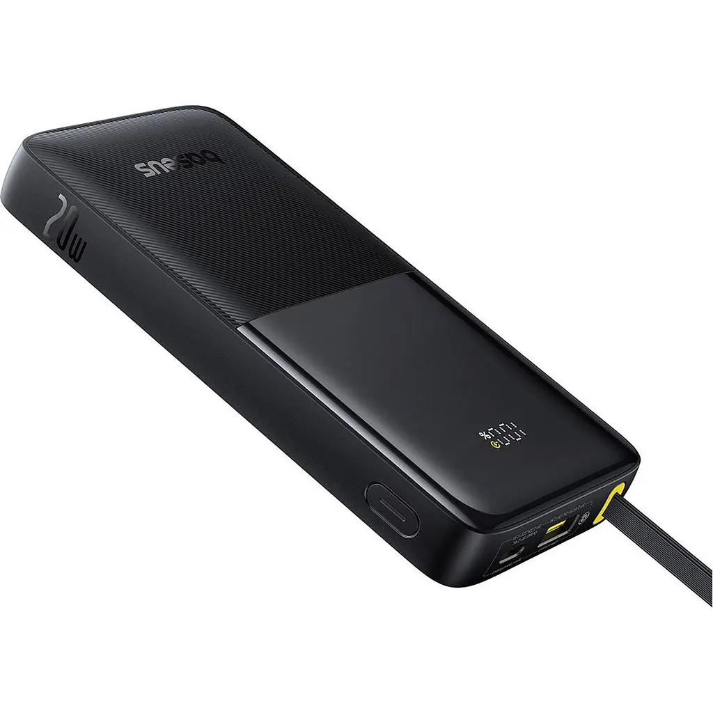 Зовнішній акумулятор Baseus Bipow 2 20000mAh 20W Black (P10077101113-01) [132854] - фото 3