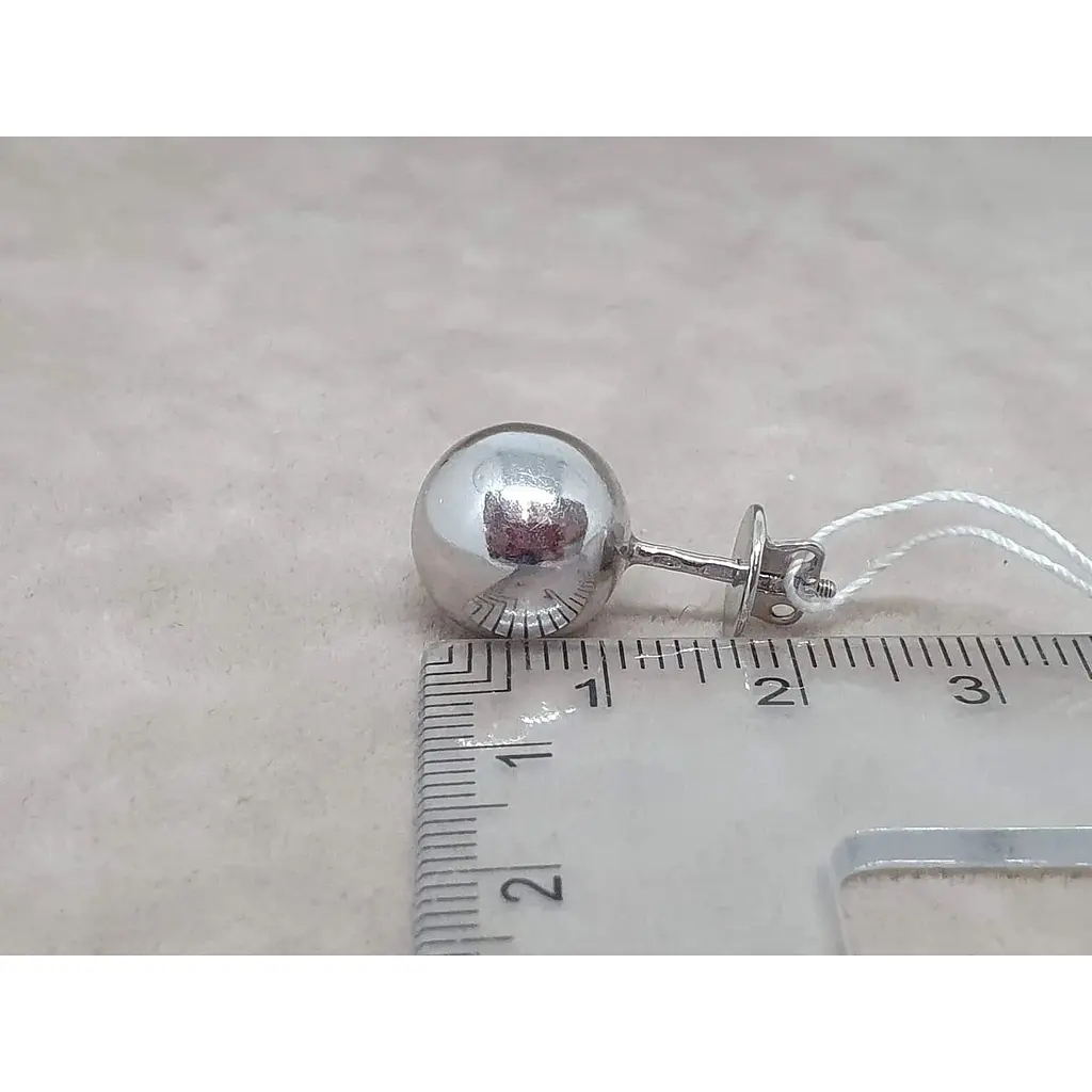 Серебряные пуссеты Tango. 580062С - фото 4